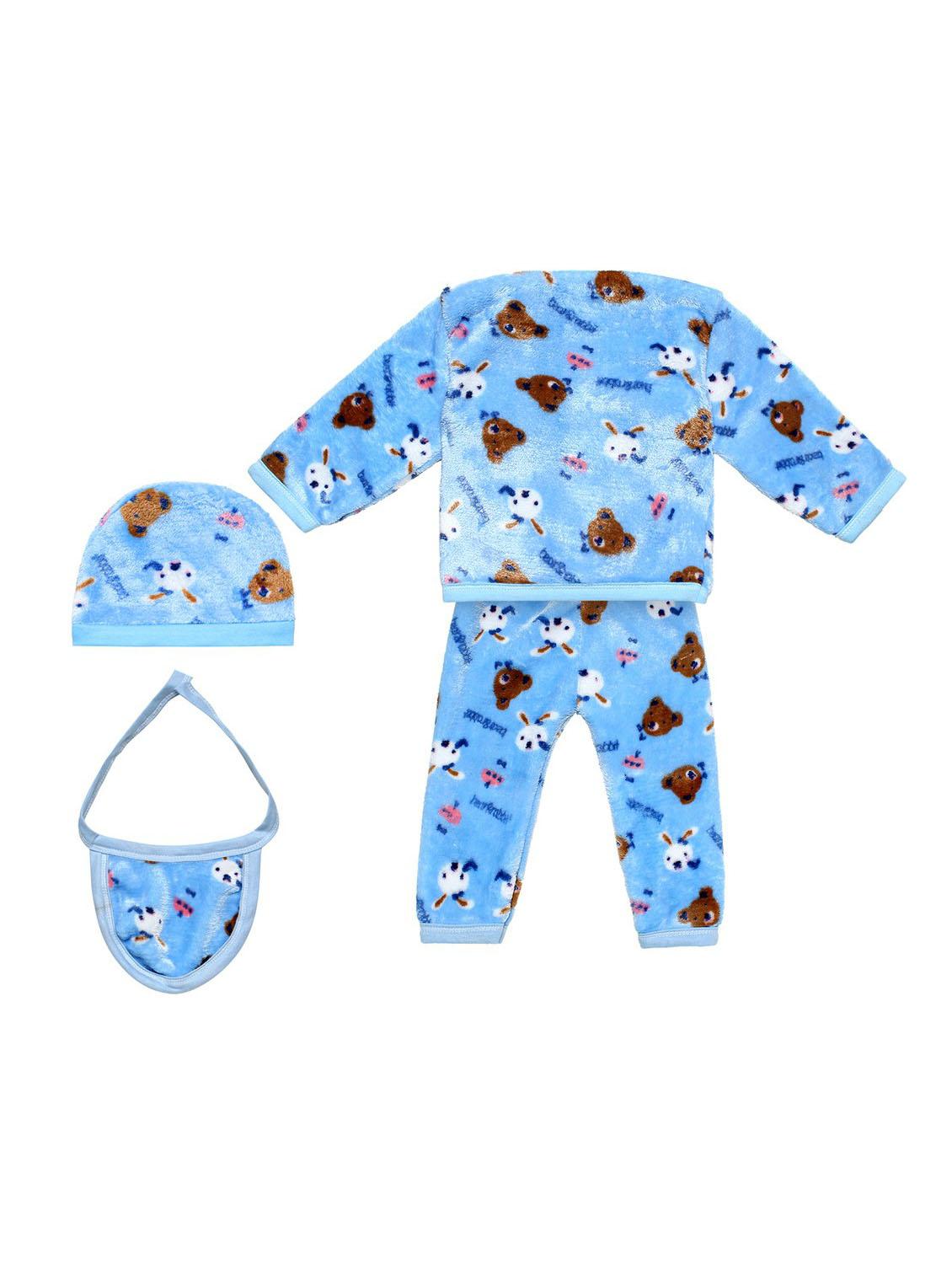 kids set of 5 printed full length twin set - 19701326 - Standard Image - 1