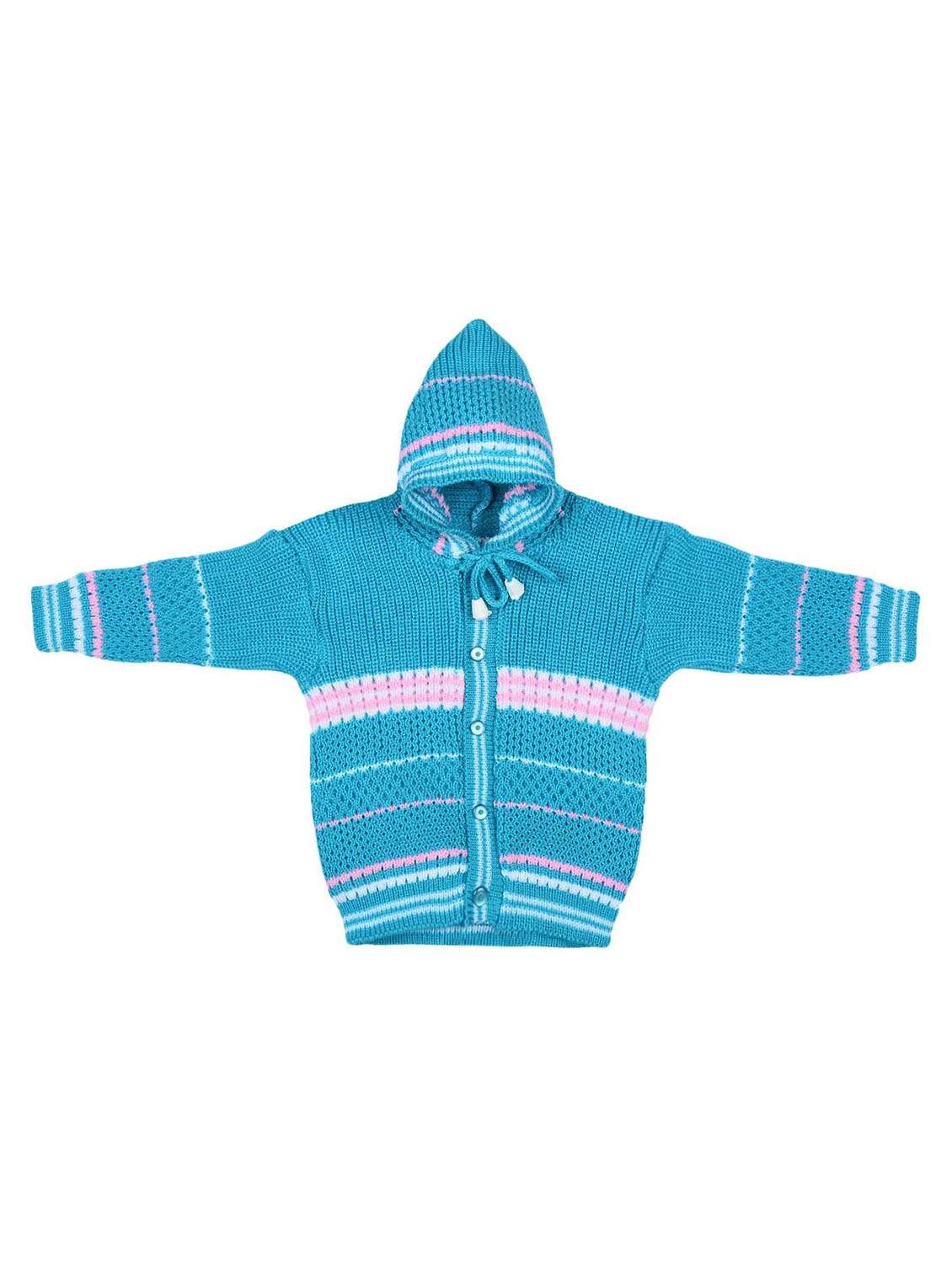boy self design sweater with cap and socks set - 19701339 - Standard Image - 1