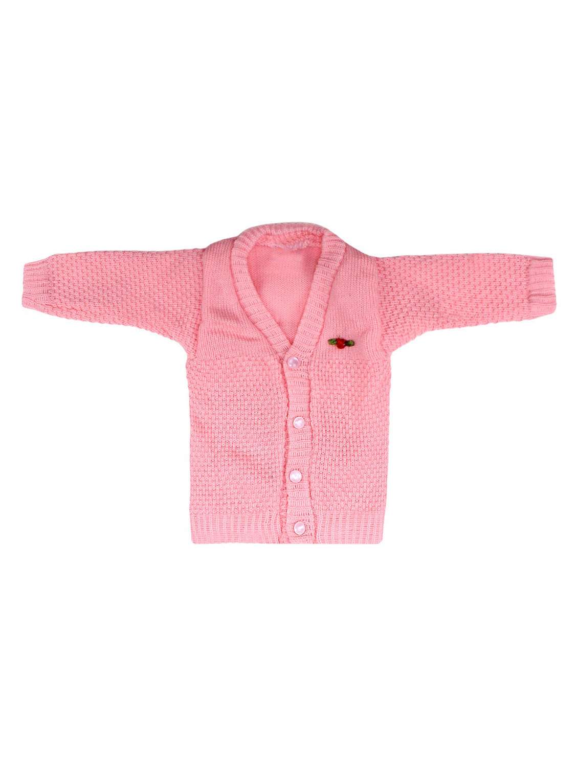 boy pink cardigan with cap and socks set - 19701362 -  Standard Image - 1