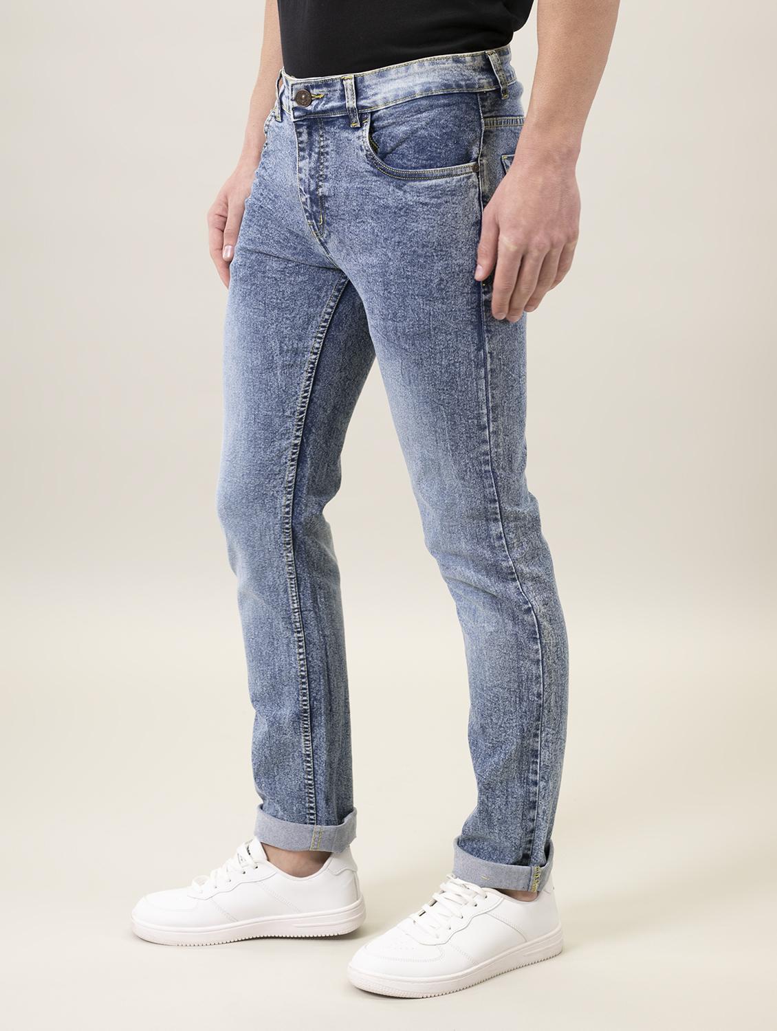 mens slim fit plain jeans - 19701503 -  Standard Image - 1