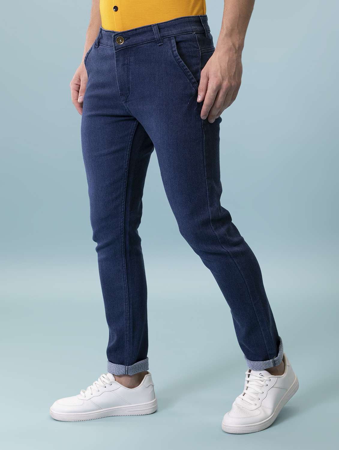 mens slim fit plain jeans - 19701513 -  Standard Image - 1