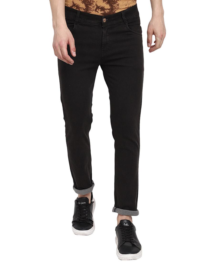 mens slim fit plain jeans - 19701516 - Zoom Image - 0