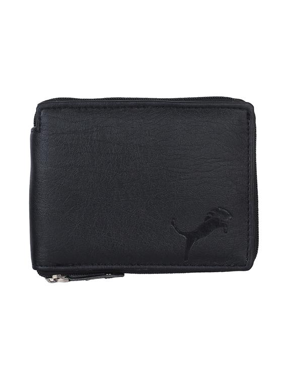 black leatherette wallet - 19707724 -  Zoom Image - 0