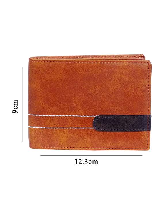 tan leatherette wallet - 19707745 - Standard Image - 4