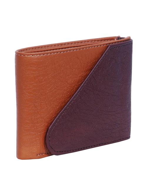 tanbrown leatherette wallet - 19707755 -  Standard Image - 0