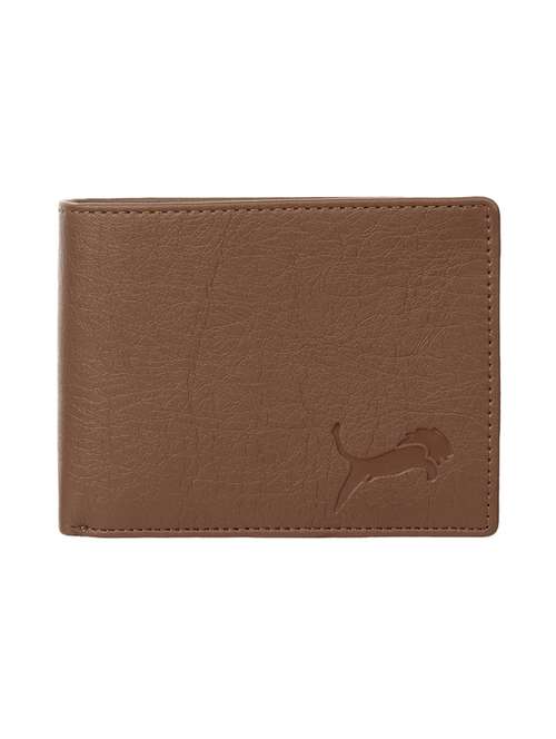 brown leatherette wallet - 19707759 -  Standard Image - 0