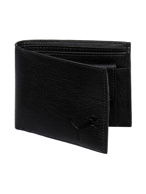 black leatherette wallet - 19707761 -  Standard Image - 0