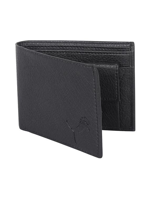 black leatherette wallet - 19707776 -  Zoom Image - 0