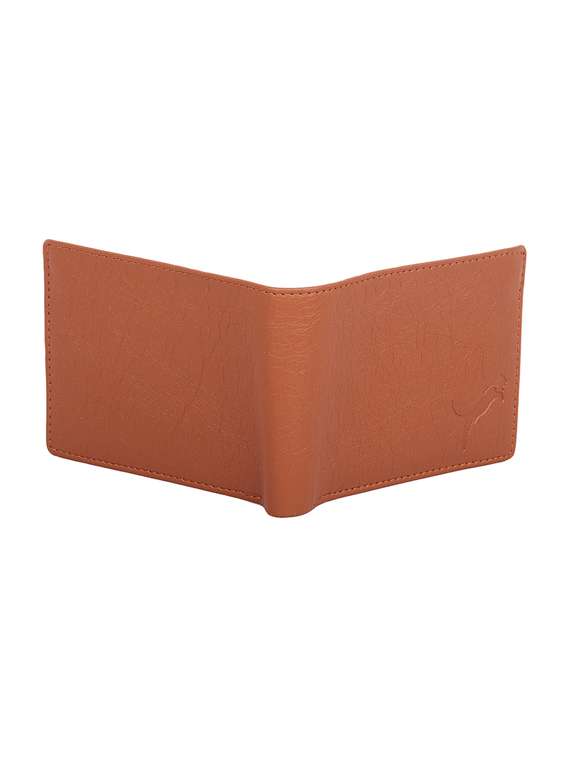 tan leatherette wallet - 19707819 - Standard Image - 1