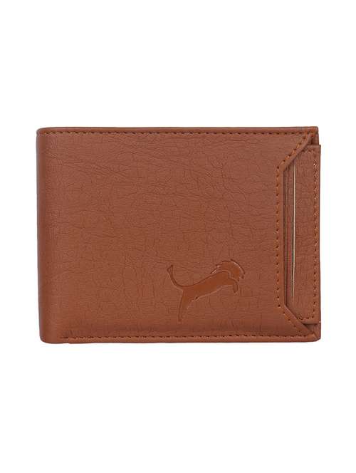 brown leatherette wallet - 19707825 -  Standard Image - 0
