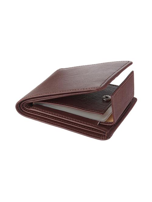 brown leatherette wallet - 19707830 -  Standard Image - 0