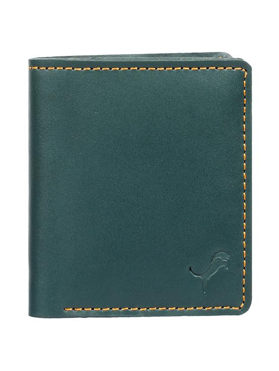 green genuine leather wallet - 19707975 - Zoom Image - 0