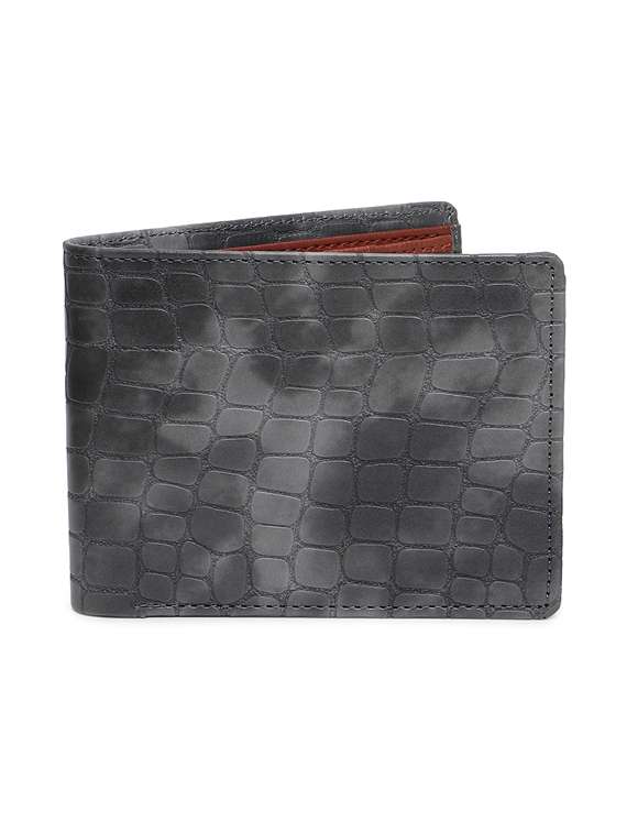 grey leatherette wallet - 19707982 - Zoom Image - 0