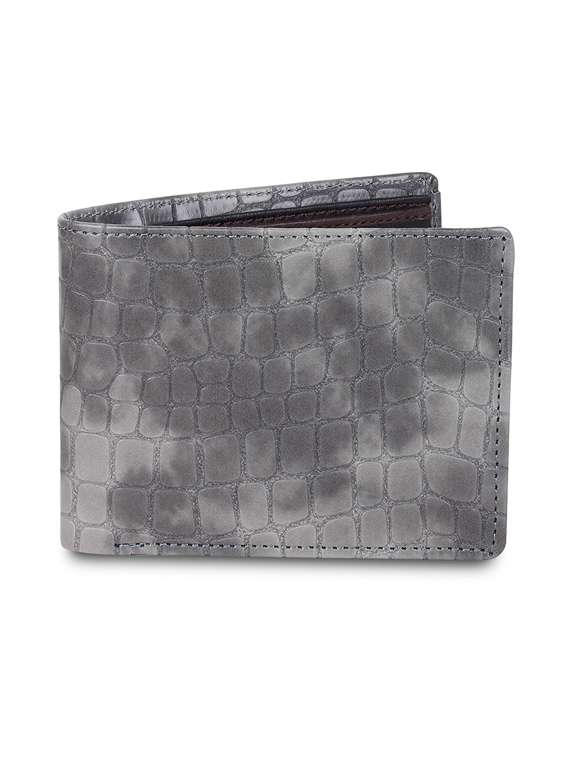 grey leatherette wallet - 19707983 - Zoom Image - 0