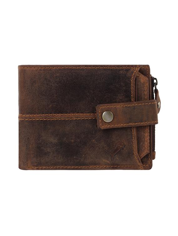brown genuine leather wallet - 19707992 - Zoom Image - 0