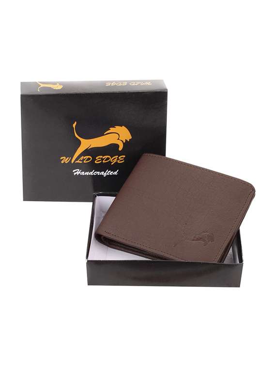 brown leatherette wallet - 19708020 - Standard Image - 4