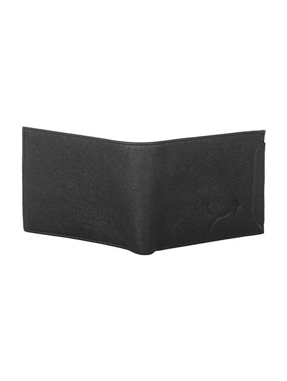 black leatherette wallet - 19708033 -  Standard Image - 1