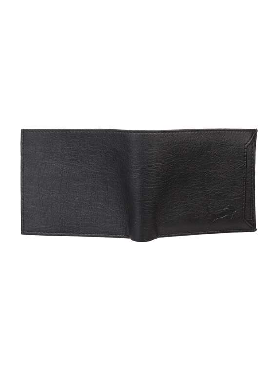black leatherette wallet - 19708047 - Standard Image - 1