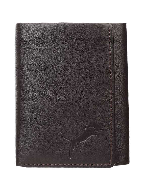 black leatherette wallet