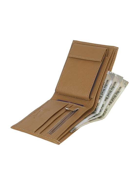 beige leatherette wallet - 19708064 - Standard Image - 1