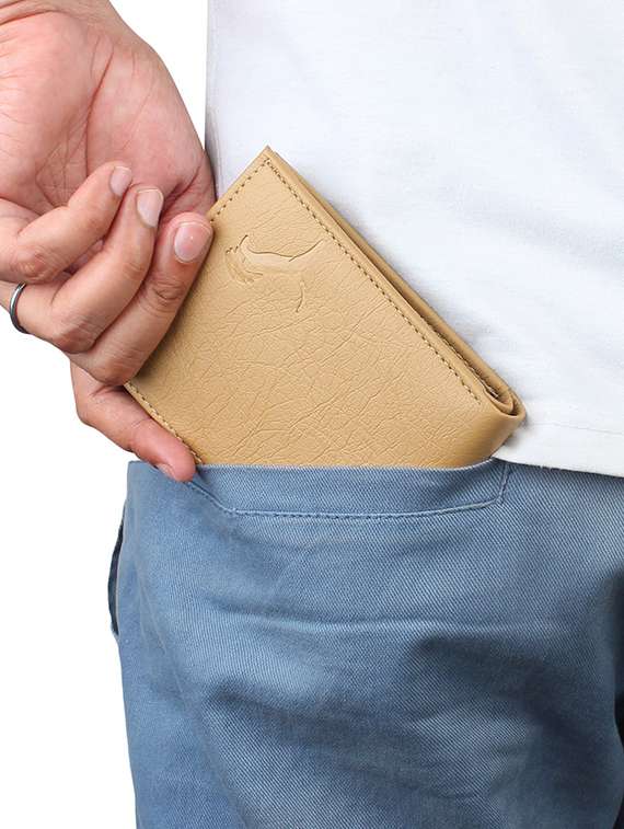 beige leatherette wallet - 19708064 - Standard Image - 4