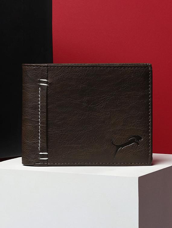 brown genuine leather wallet - 19708087 - Zoom Image - 0