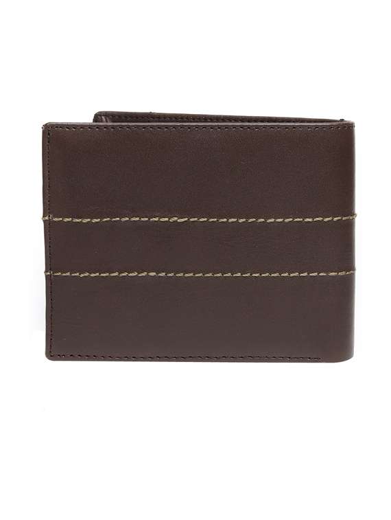 brown genuine leather wallet - 19708091 - Standard Image - 1