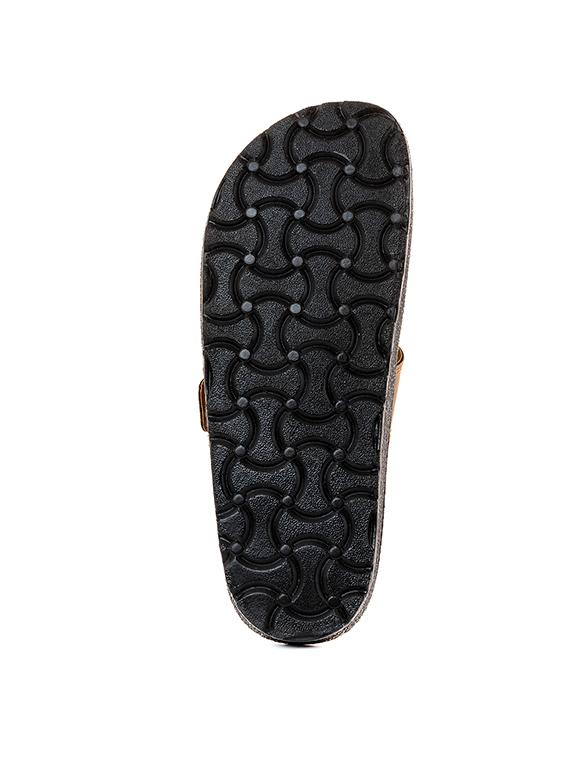 brown toe separator sandal - 19710972 - Standard Image - 6