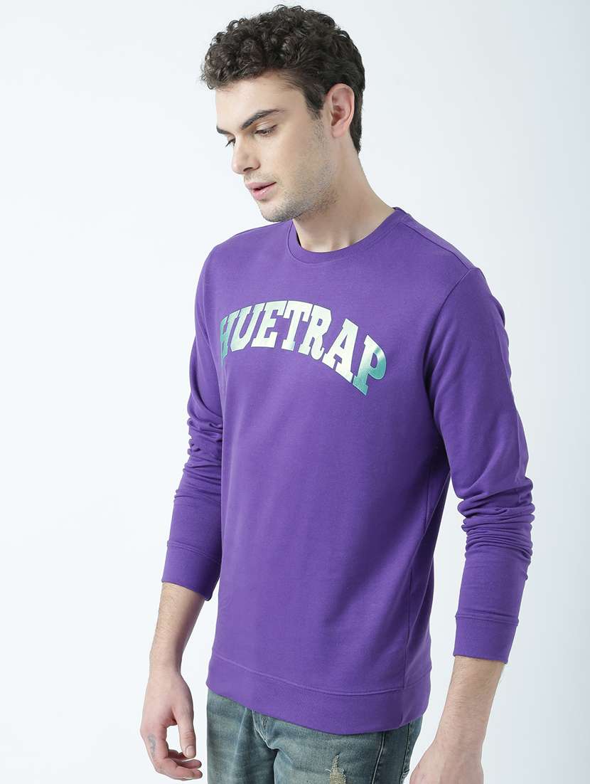 round neck printed sweatshirts - 19714444 -  Standard Image - 1