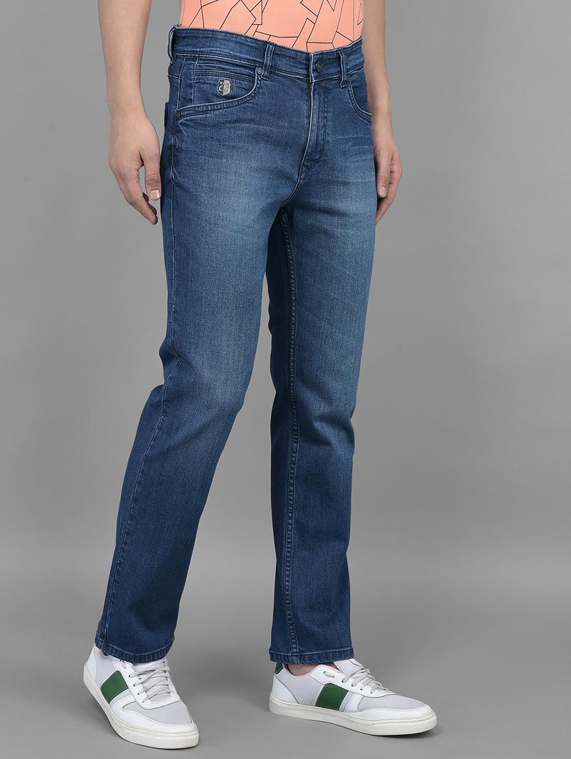 mens slim fit plain jeans - 19716523 - Standard Image - 1