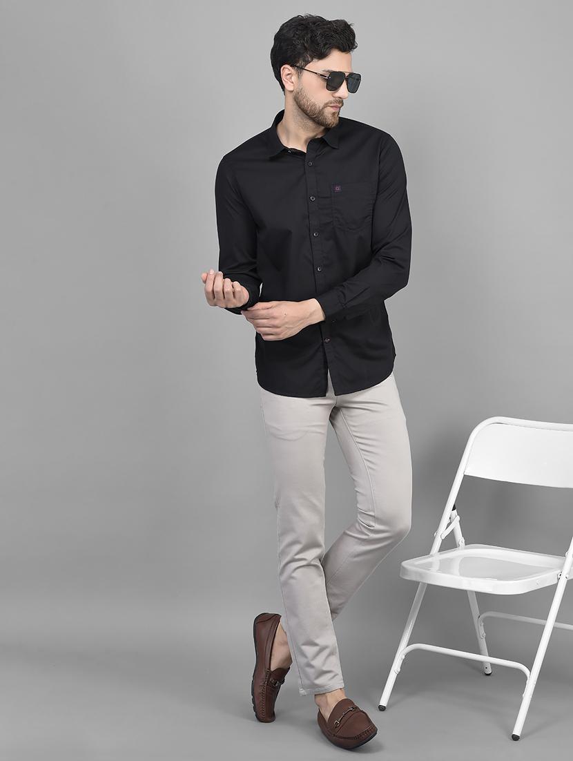 flat front chinos casual trouser - 19716537 - Standard Image - 4