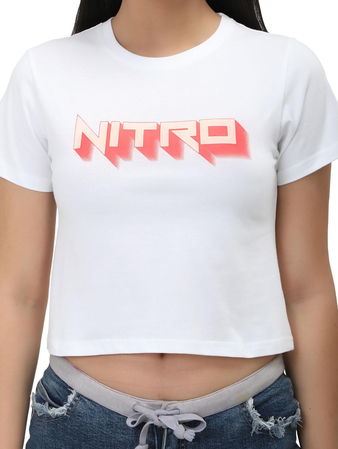 women's crop crew neck top - 19717655 - Standard Image - 6