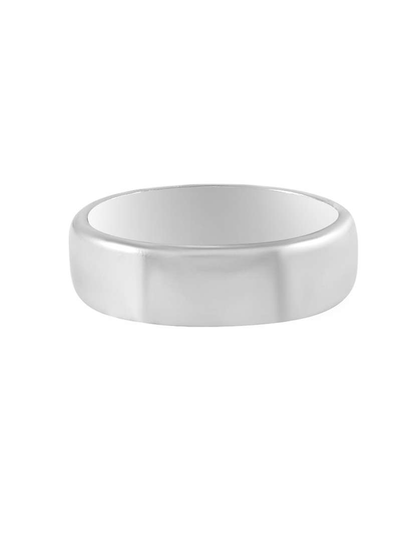 silver plated finger ring - 19718394 - Standard Image - 1