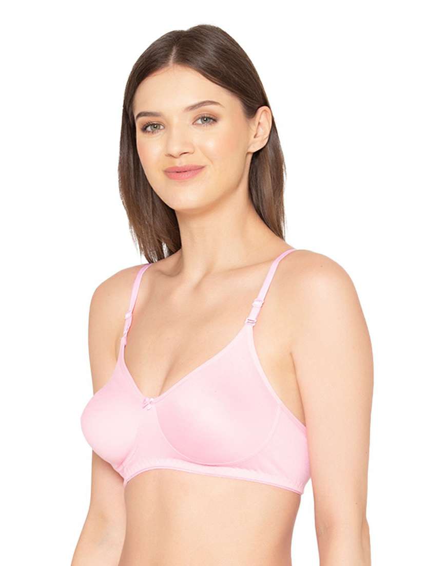 pink cotton tshirt bra - 19718426 -  Standard Image - 1