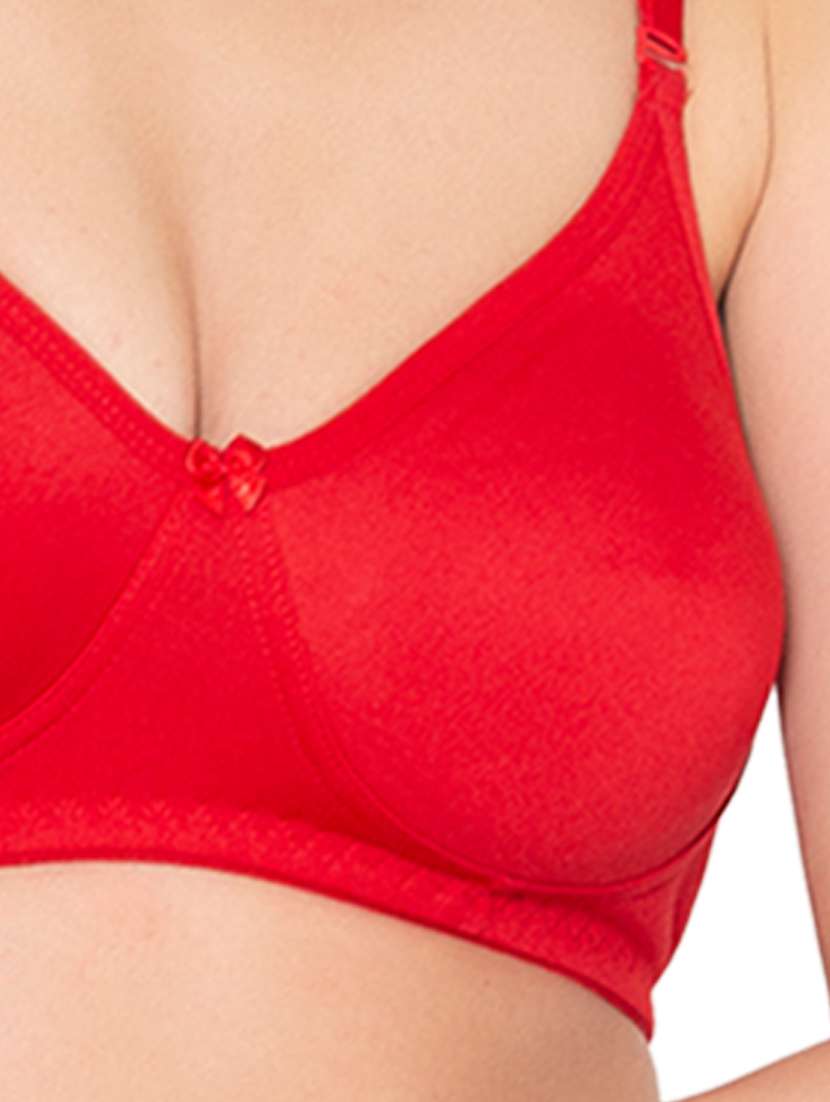 red cotton tshirt bra - 19718427 -  Standard Image - 4