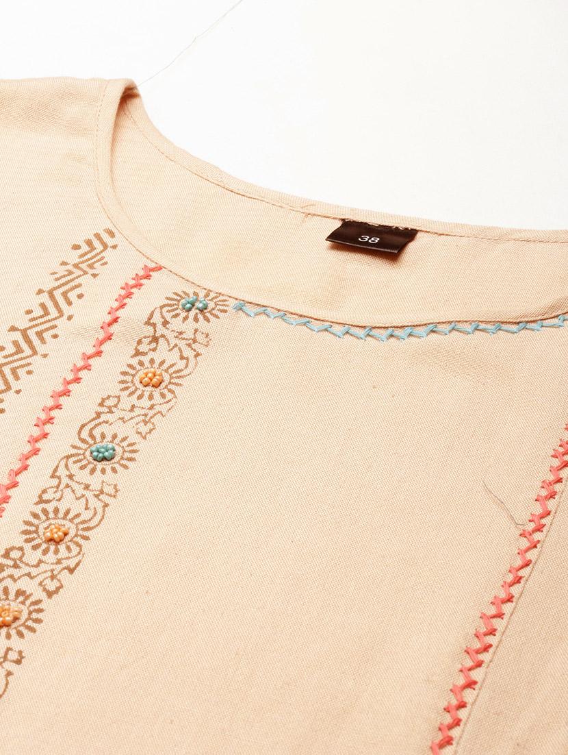 women's a-line kurta - 19719201 - Standard Image - 4