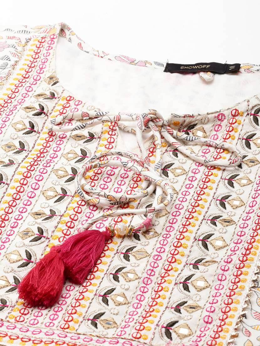 women's flared kurta - 19719203 -  Standard Image - 4