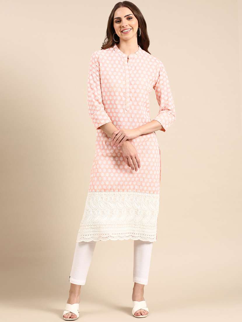 women's straight kurta