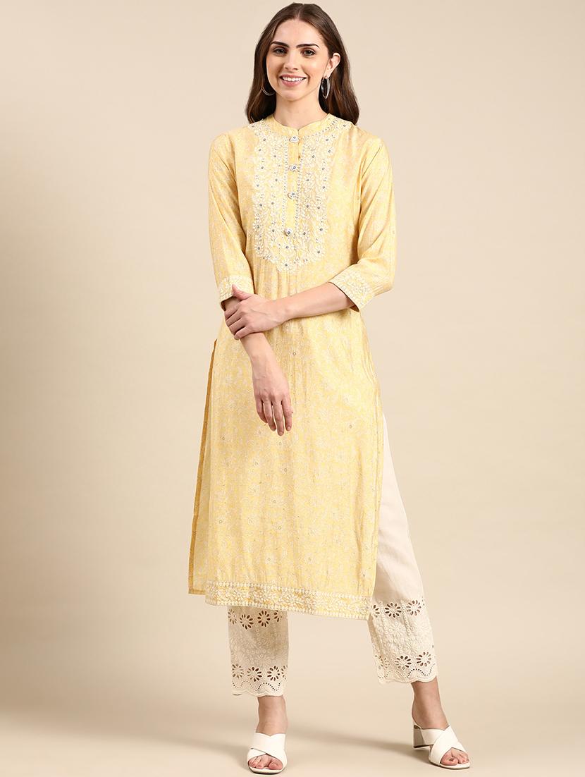 women's straight kurta