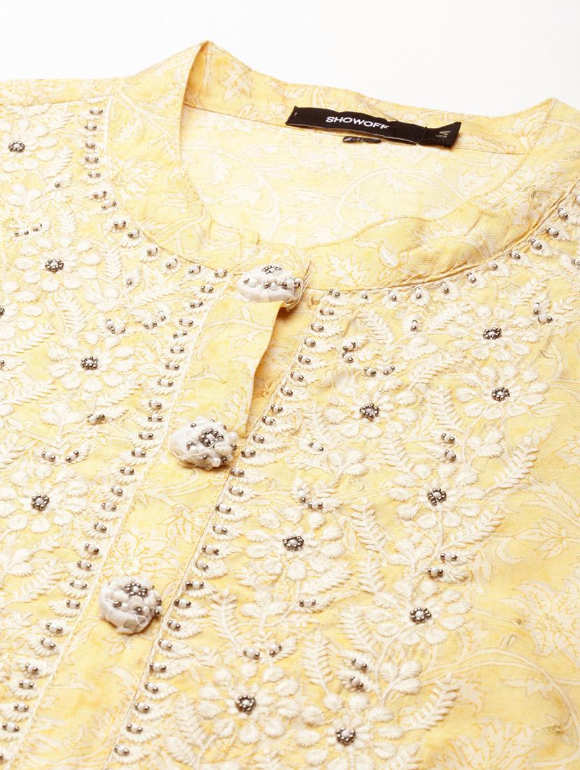 women's straight kurta - 19719210 - Standard Image - 4
