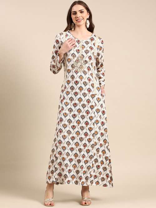 women's flared kurta - 19719219 -  Standard Image - 0
