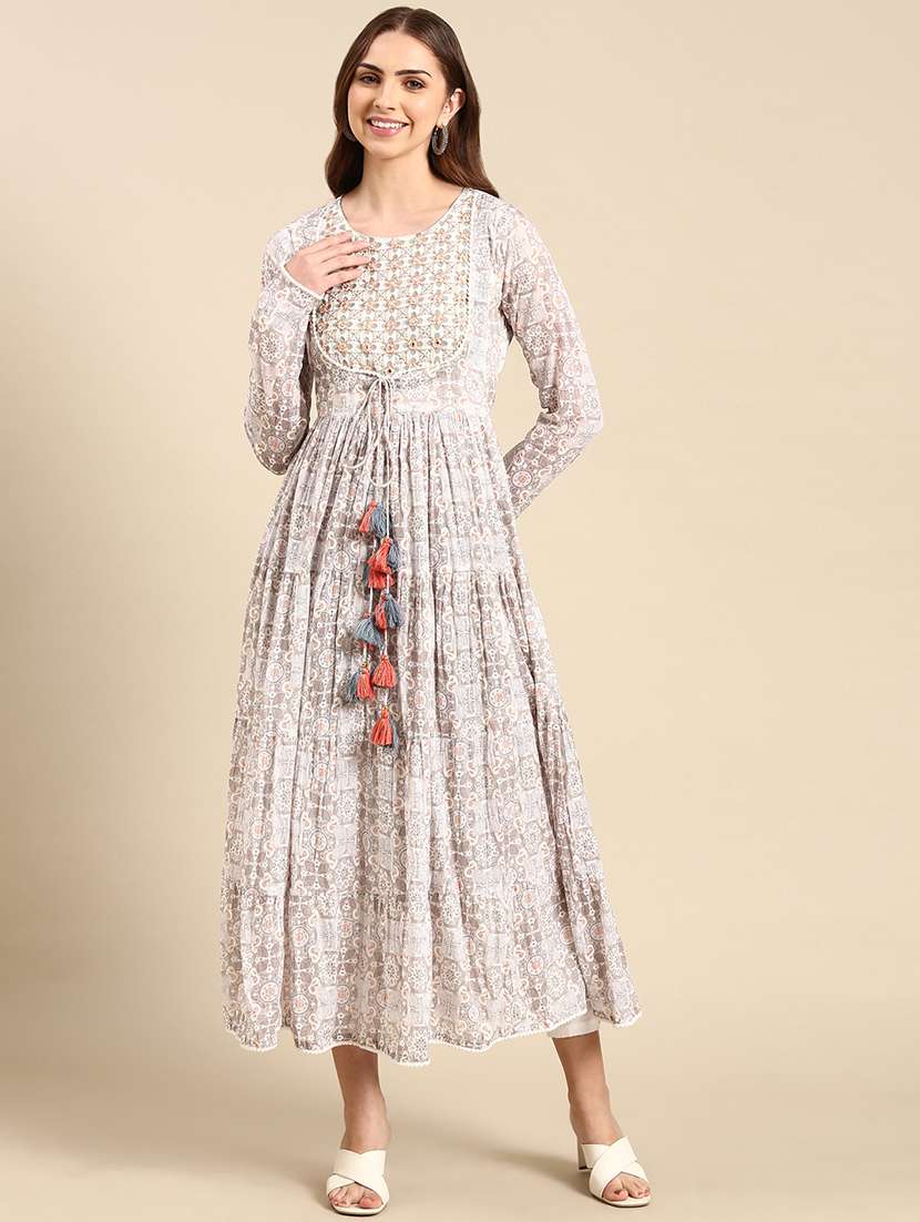 women's flared kurta