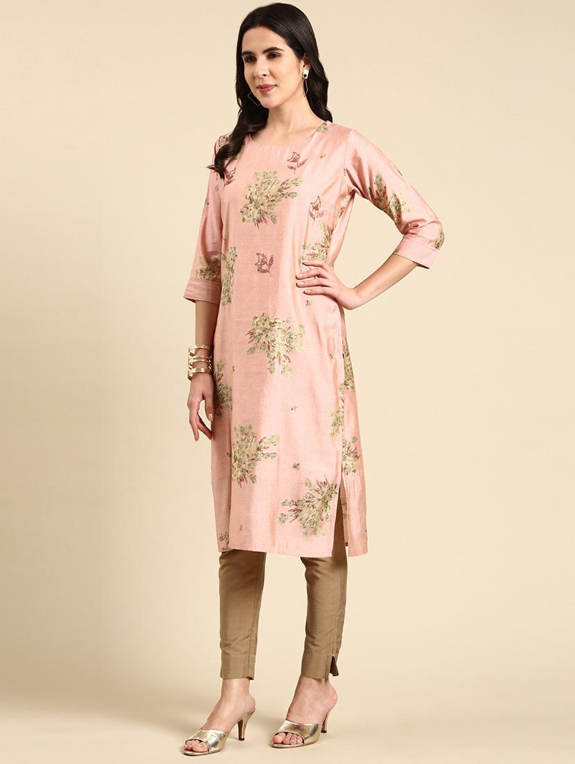 women's straight kurta - 19719288 -  Standard Image - 1