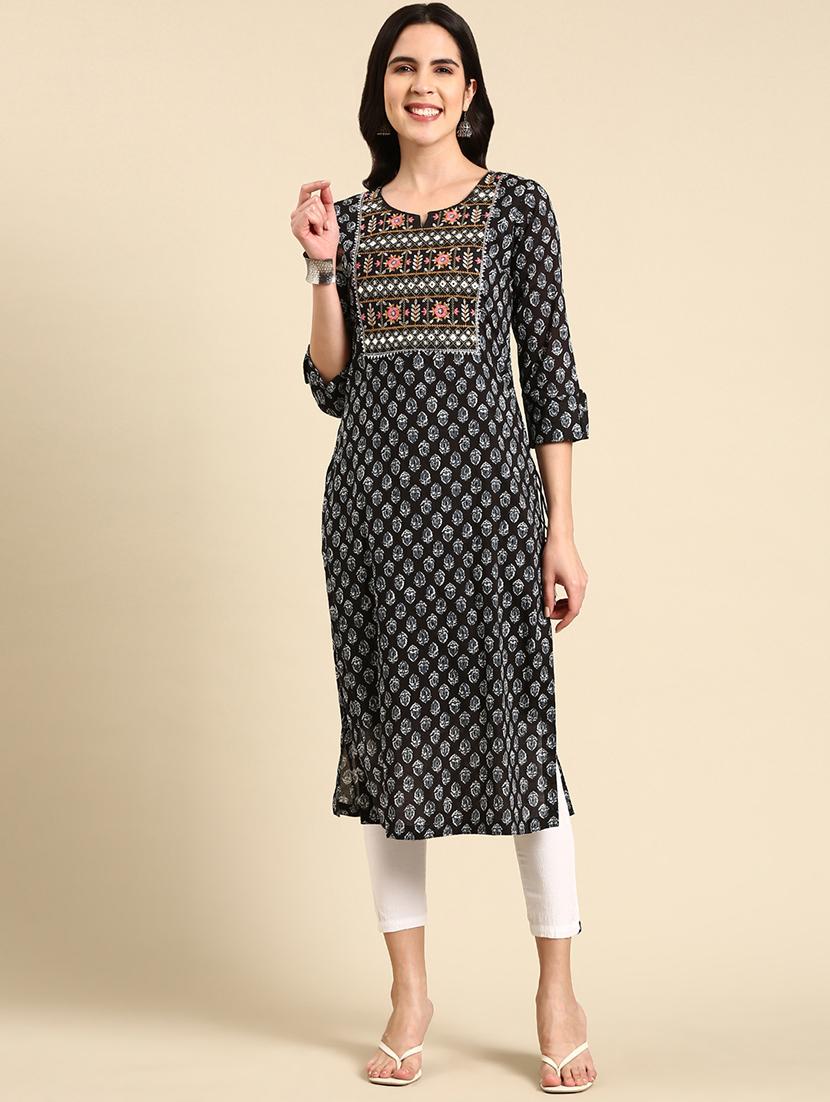 women's straight kurta - 19719291 - Zoom Image - 0