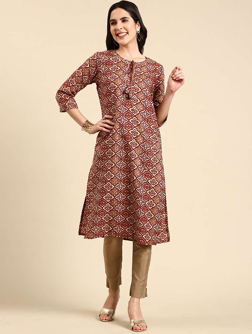 women's straight kurta