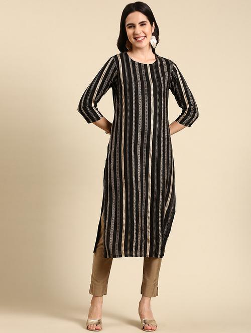 women's straight kurta - 19719321 - Standard Image - 0