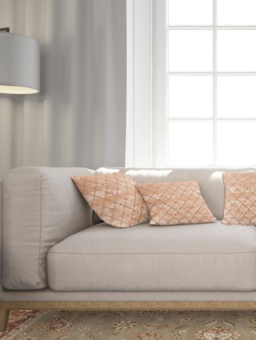 indhome life silk cushion cover 16x16 embroidered, fancy cusion covers for living room outdoor- (set of 5 pcs) - 19719661 - Standard Image - 0