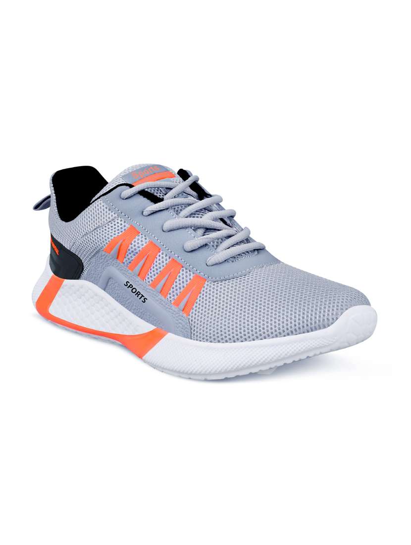 Color Blocked Lace Up Sports Shoes - 19720665 -  Standard Image - 1
