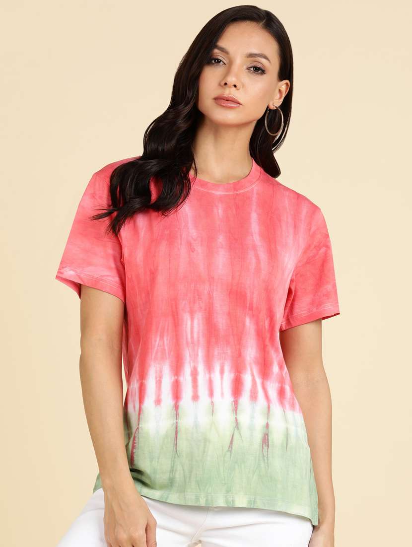 women's straight round neck top