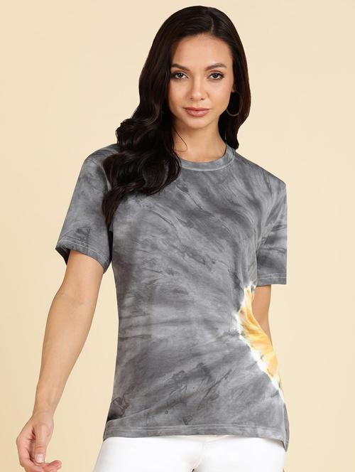 women's straight round neck top - 19722081 -  Standard Image - 0
